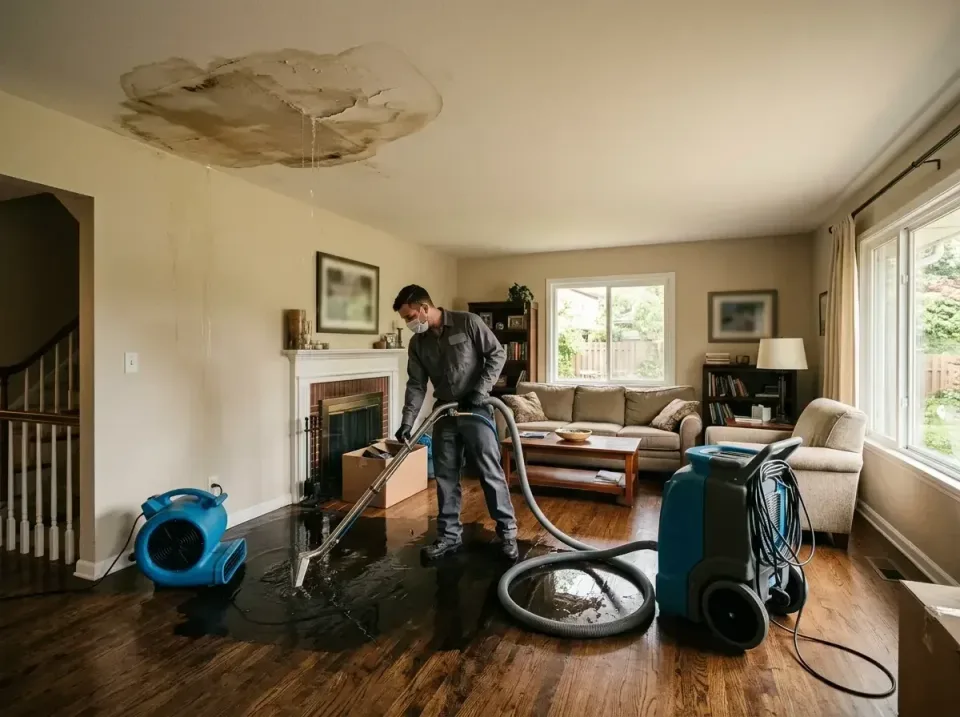 attic-pipe-burst-ceiling-drip-008 — frequently asked questions, Water Damage Restoration & Carpet Care in Madras, OR
